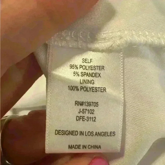 Women’s White Honey and Rosie Dress - Picture 4 of 6